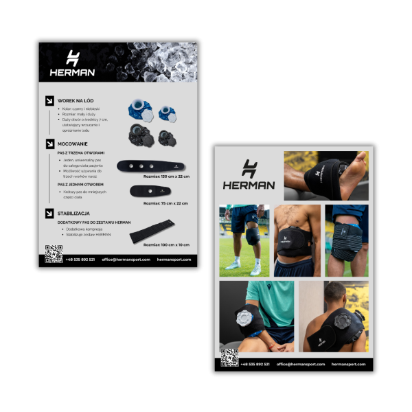 Ulotka promocyjna dla Herman Sport