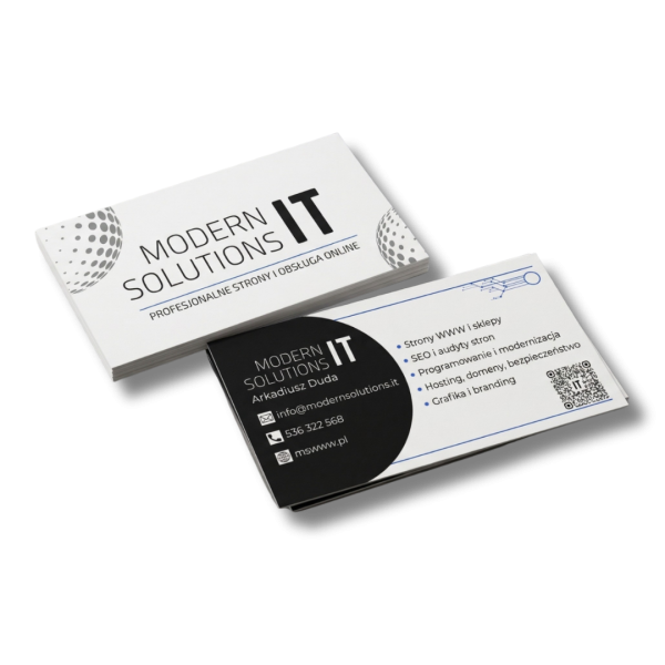 Wizytówka dla Modern Solutions IT