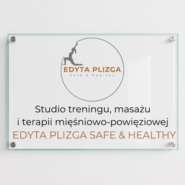 Tabliczka dla trenera personalnego