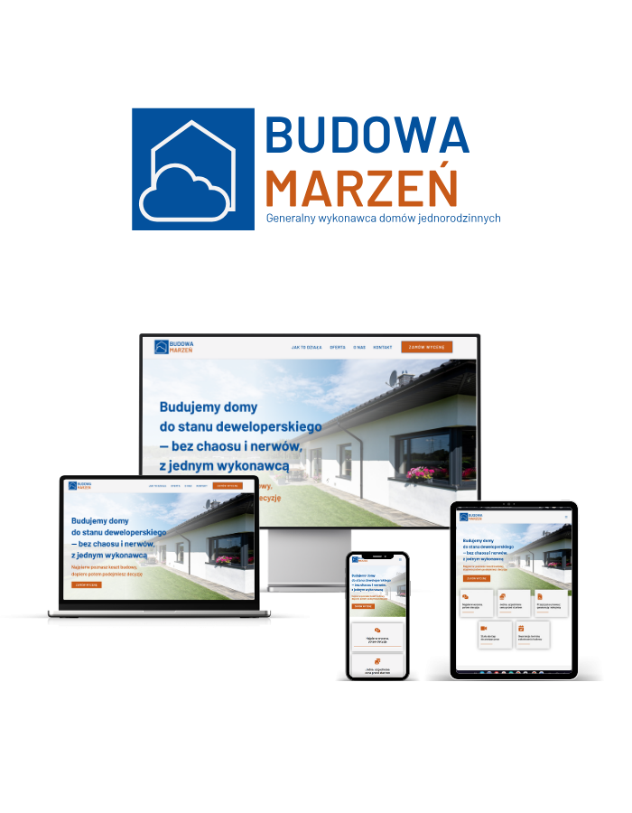 Kompleksowy wizerunek i strona WWW dla marki z branży budowlanej